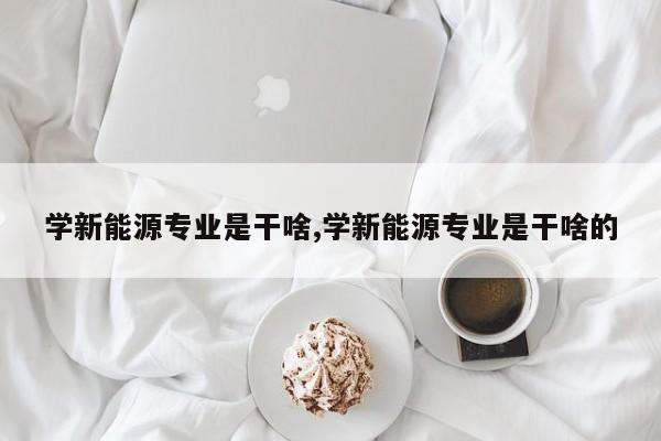 學新能源專業(yè)是干啥,學新能源專業(yè)是干啥的