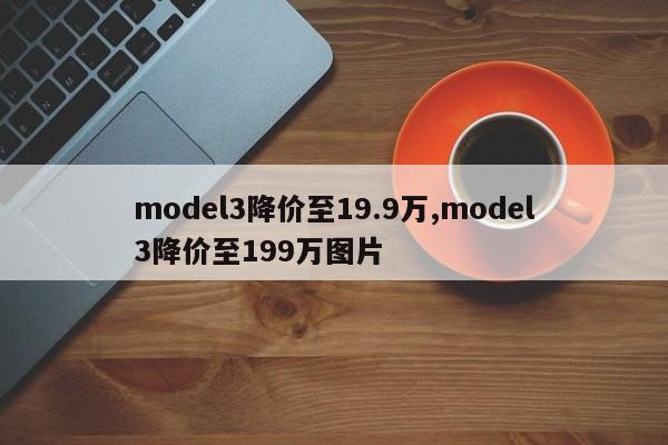 model3降價至19.9萬,model3降價至199萬圖片