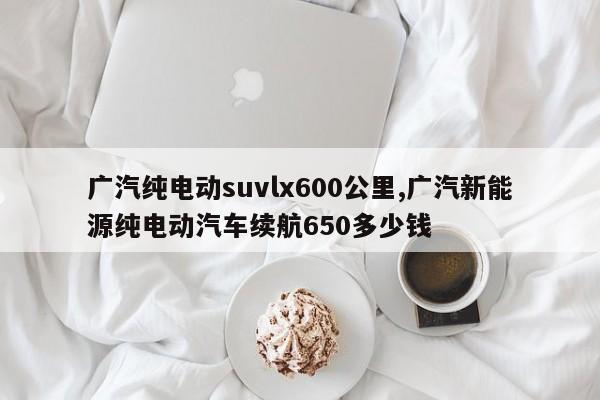 廣汽純電動suvlx600公里,廣汽新能源純電動汽車?yán)m(xù)航650多少錢